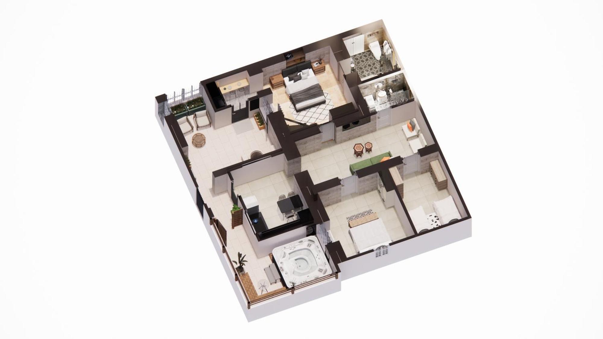 Mamilla View- Suites & Apt Hotel Йерусалим Стая снимка