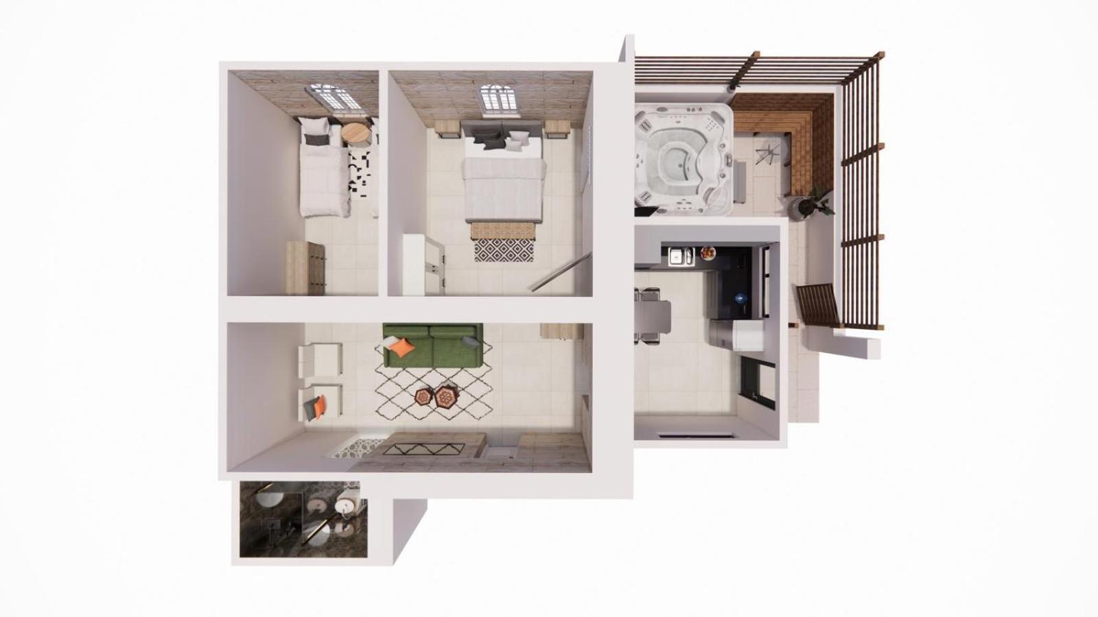Mamilla View- Suites & Apt Hotel Йерусалим Стая снимка